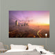 Foggy and Colorful Sunrise Wall Decal