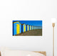 Row Blue and Yellow Wall Decal