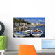 Split Port and City Wall Decal
