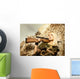 Beautiful Woman Soldier with Wall Decal