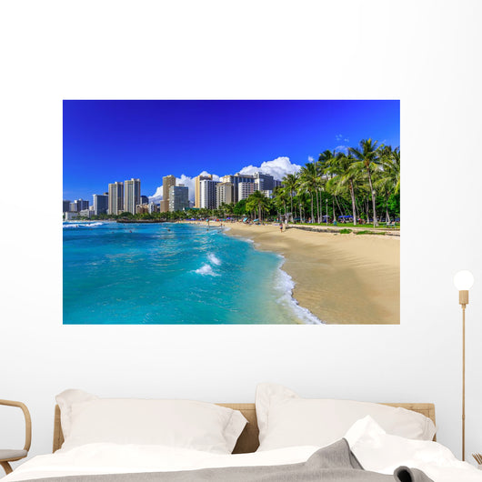Honolulu Hawaii Wall Decal