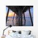 From under Beach Pier Wall Decal