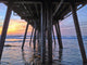 From under Beach Pier Wall Decal