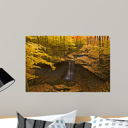 Blue Hen Waterfall Wall Decal