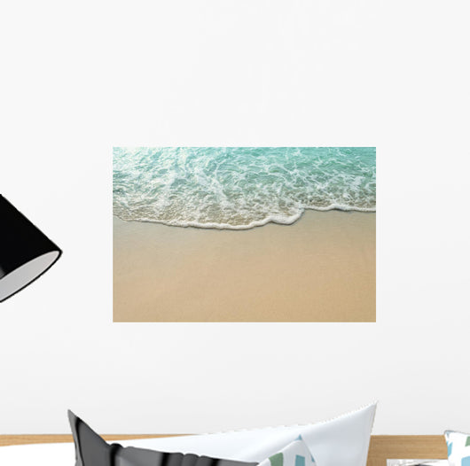 Sand Beach and Wave Wall Decal