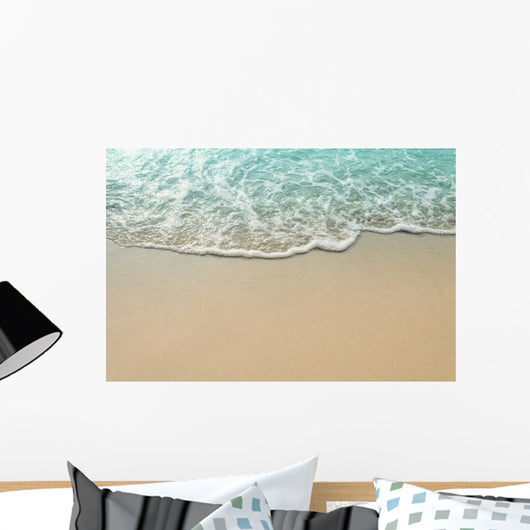 Sand Beach and Wave Wall Decal