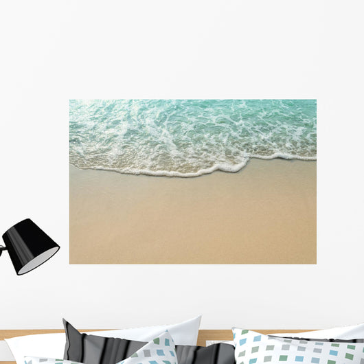 Sand Beach and Wave Wall Decal