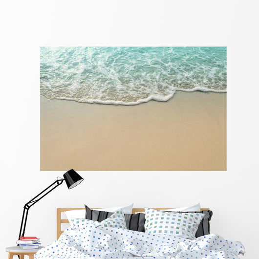 Sand Beach and Wave Wall Decal