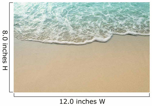 Sand Beach and Wave Wall Decal