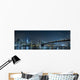 New York Cityscape Night Wall Decal