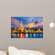 Wat Arun Night Temple Wall Decal