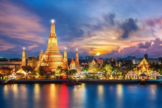 Wat Arun Night Temple Wall Decal