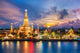 Wat Arun Night Temple Wall Decal