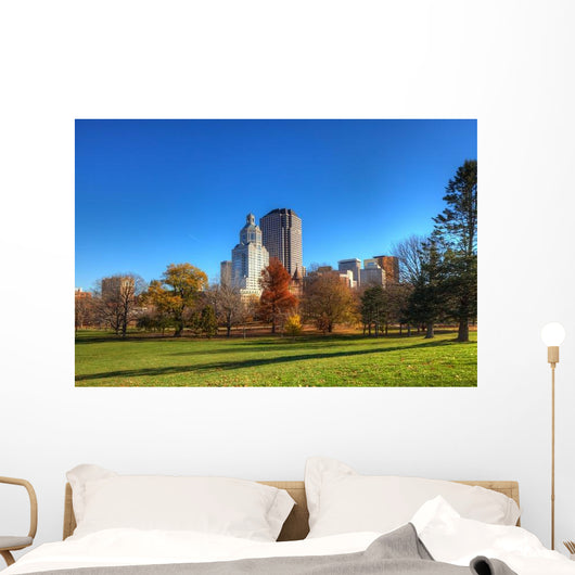 Hartford Connecticut Skyline with Wall Decal