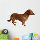 Dog Dachshund White Wall Decal