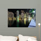 Miami Brickell Nightscape Wall Decal