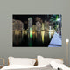 Miami Brickell Nightscape Wall Decal