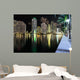 Miami Brickell Nightscape Wall Decal