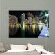 Miami Brickell Nightscape Wall Decal