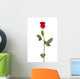 Long Stem Rose Wall Decal