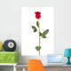Long Stem Rose Wall Decal