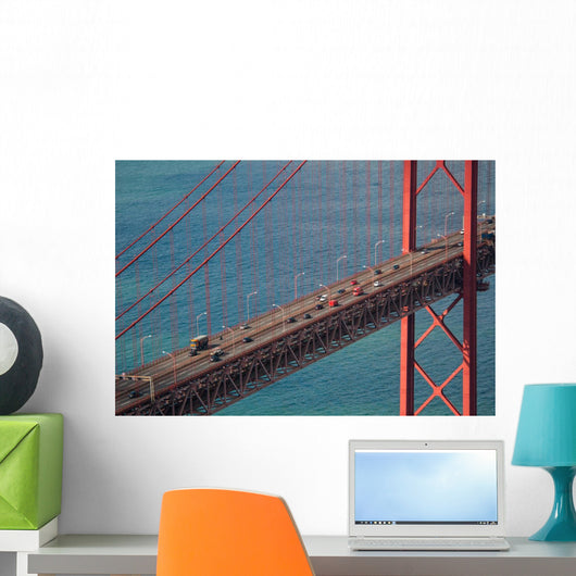 Lisbon Red Bridge Portugal Wall Decal