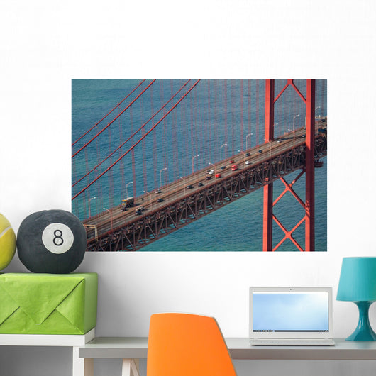 Lisbon Red Bridge Portugal Wall Decal