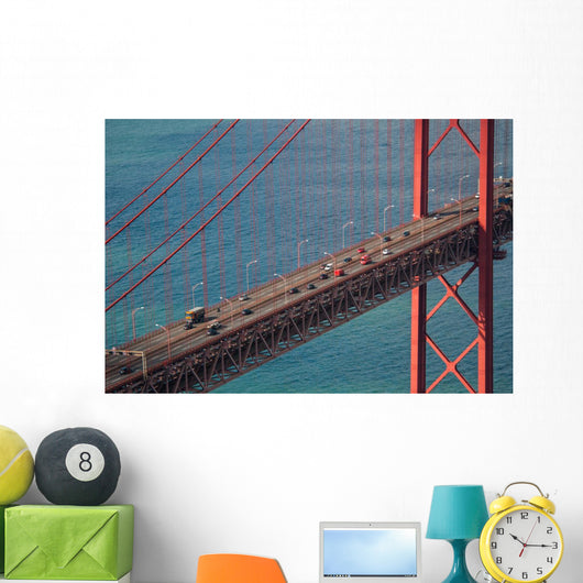 Lisbon Red Bridge Portugal Wall Decal
