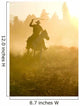Cowboy Silhouette Galloping and Wall Decal