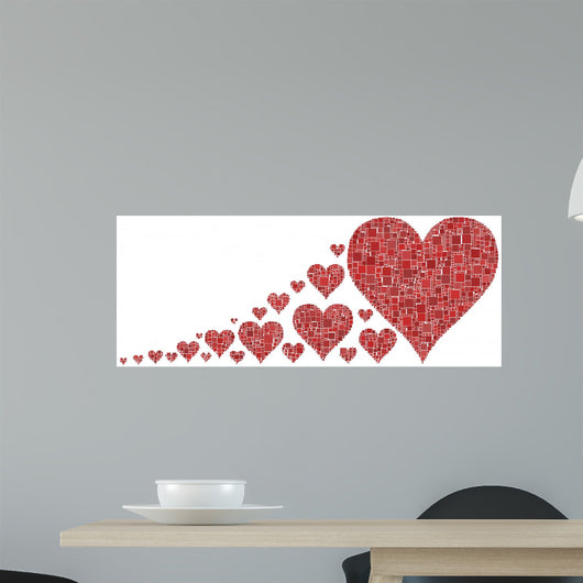 Serie Di Cuori Wall Decal