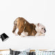 Dog with Bum up Wall Decal