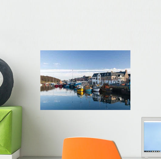 Stornoway Harbour Wall Decal