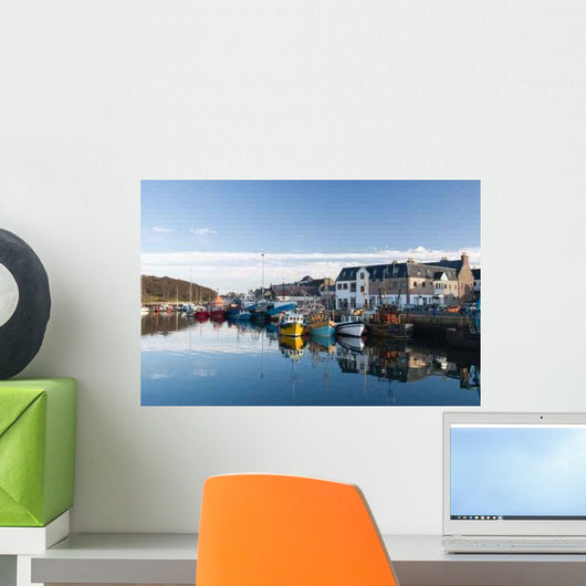 Stornoway Harbour Wall Decal