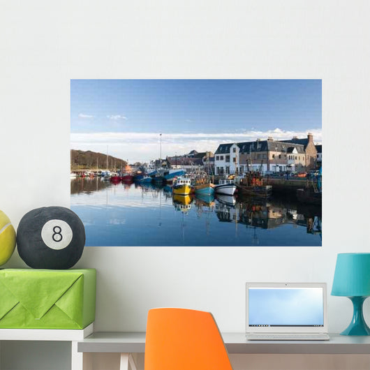 Stornoway Harbour Wall Decal
