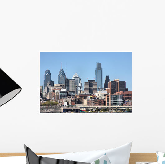 Philadelphia Skyline Wall Decal