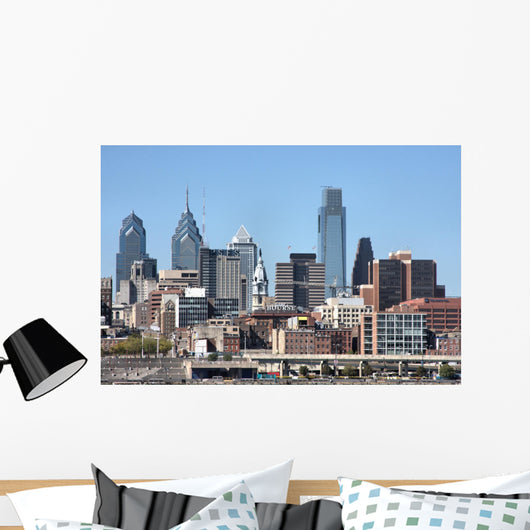 Philadelphia Skyline Wall Decal