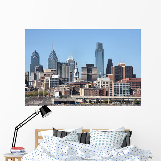 Philadelphia Skyline Wall Decal