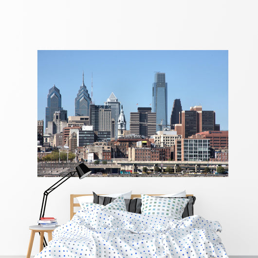 Philadelphia Skyline Wall Decal