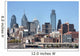 Philadelphia Skyline Wall Decal