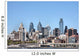 Philadelphia 2008 Skyline Closer Wall Decal