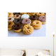 Lots Delicious Donuts Narrow Wall Decal