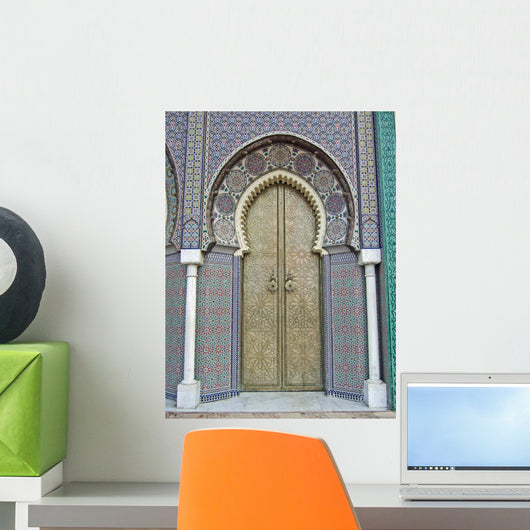 Oriental Gate Wall Decal