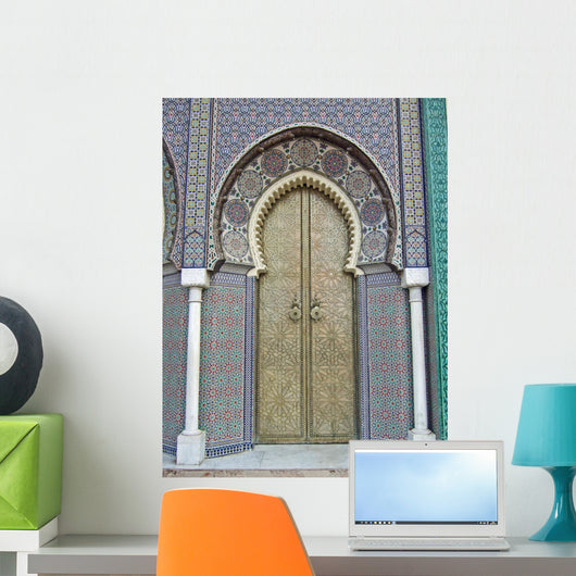 Oriental Gate Wall Decal