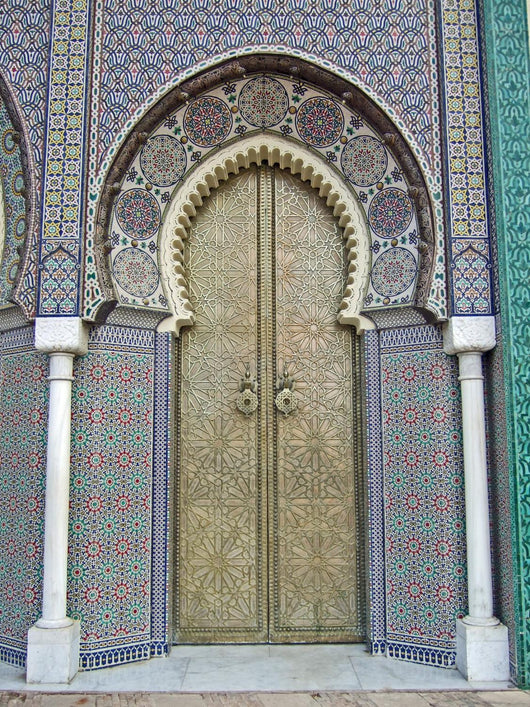 Oriental Gate Wall Decal