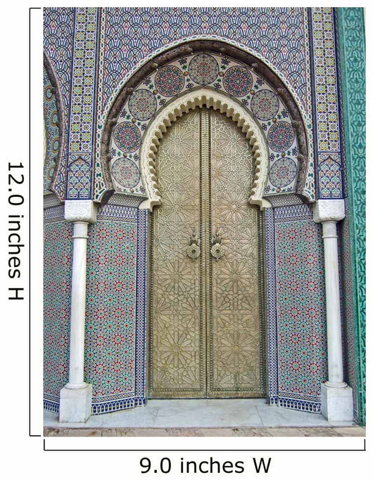 Oriental Gate Wall Decal