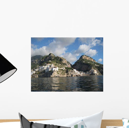 Ravello from Sea Wall Decal
