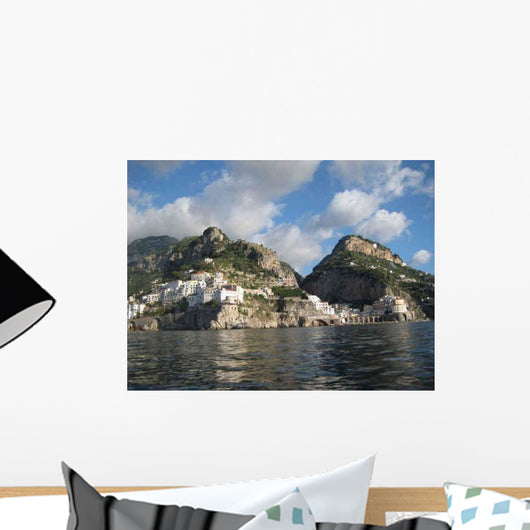 Ravello from Sea Wall Decal