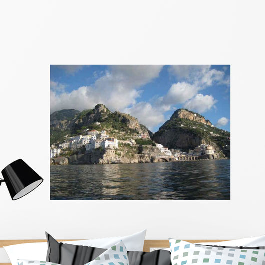 Ravello from Sea Wall Decal