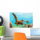 Hawaiian Green Sea Turtle Wall Decal