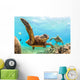 Hawaiian Green Sea Turtle Wall Decal